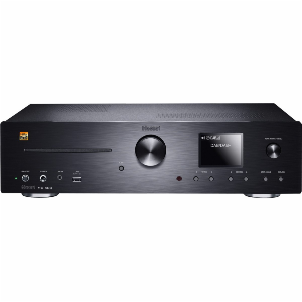 Magnat MC 400 - Síťový přehrávač 40 W, 2.0 ch. stereo, černý
