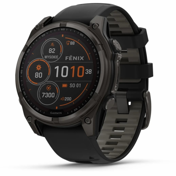 Garmin fenix 8 3,3 cm (1.3") 47 mm Digitální 260 x 260 px...