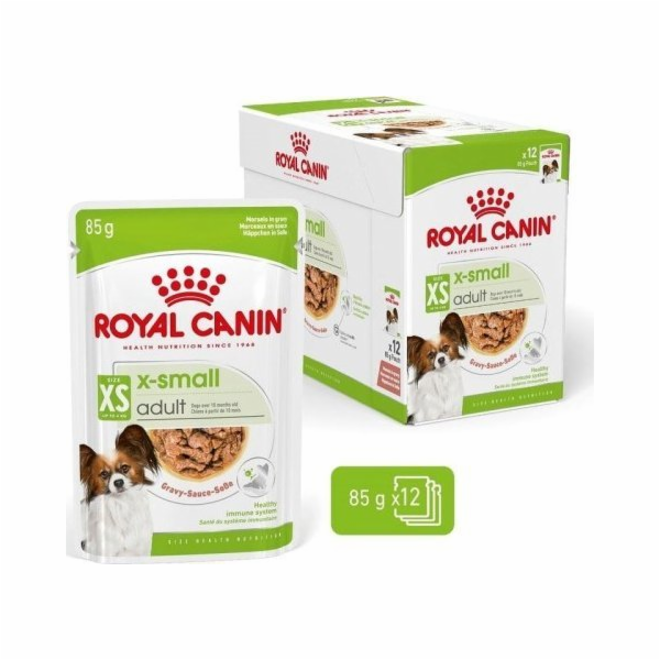 ROYAL CANIN Adult xs-small - vlhké krmivo pro psy - 12 x 85g