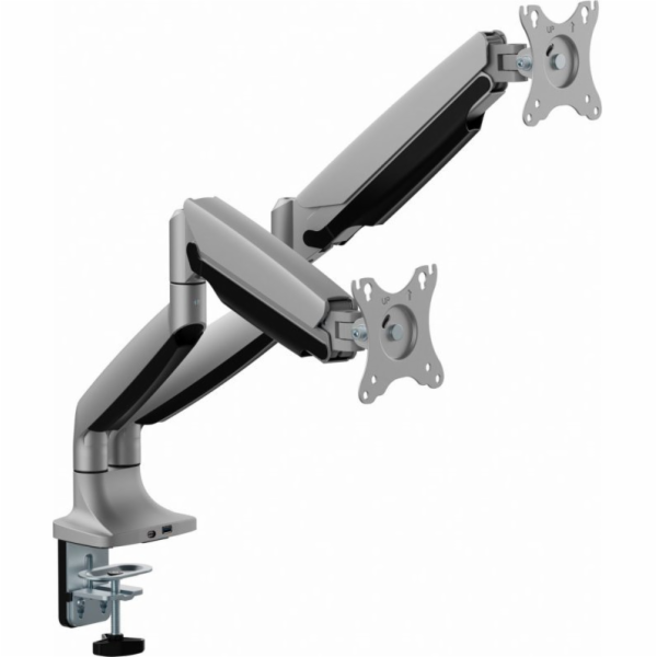 ART Plynový držák na stůl pro 2 LED/LCD monitory 17-35" L...