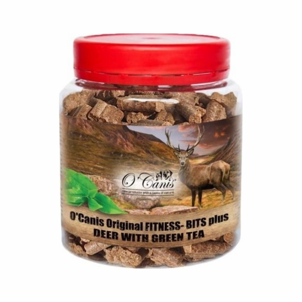 O CANIS Fitness-Bits Plus Deer with green tea - pamlsek p...
