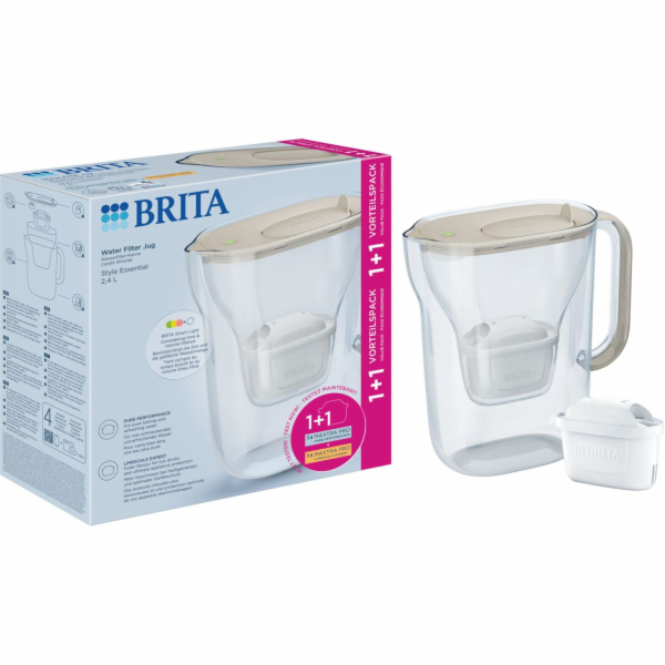 Brita Style Essential sand inkl. 1xMXPRO PP & 1xMXPRO EK