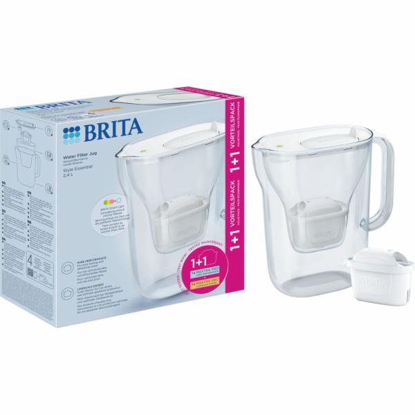 Brita Style Essential weiß inkl. 1xMXPRO PP & 1xMXPRO EK
