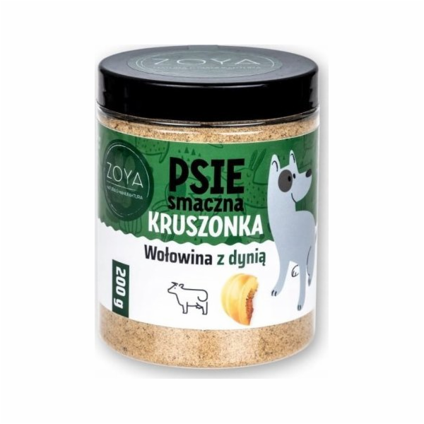 ZOYA Beef and pumpkin crumble - pamlsek pro psa - 200g