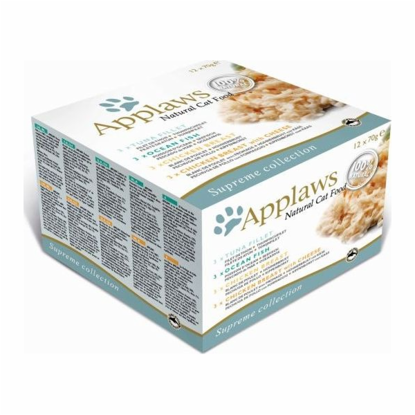 APPLAWS Variety selection multipack in broth - mokré krmi...