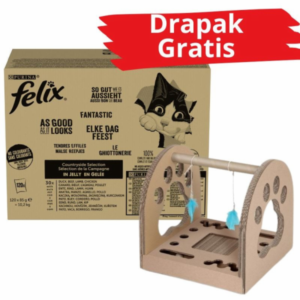 PURINA Felix Countryside Selection - mokré krmivo pro koč...