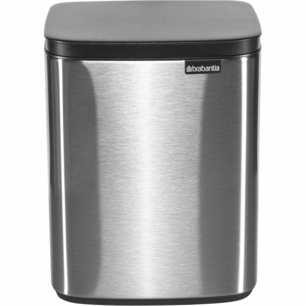 Brabantia BO Trash Bin 7 Liter  Matt Steel Fingerprint Proof