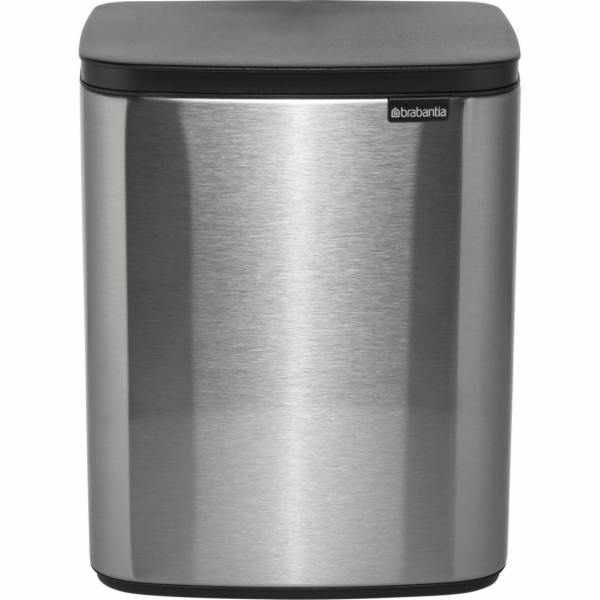 Brabantia BO Mülleimer 12 Liter Matt Steel Fingerprint Proof