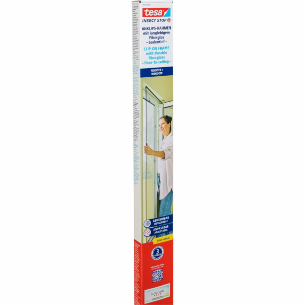 Tesa Insect Stop Clip On 55360 floor to ceiling 2,4x1,2m ...