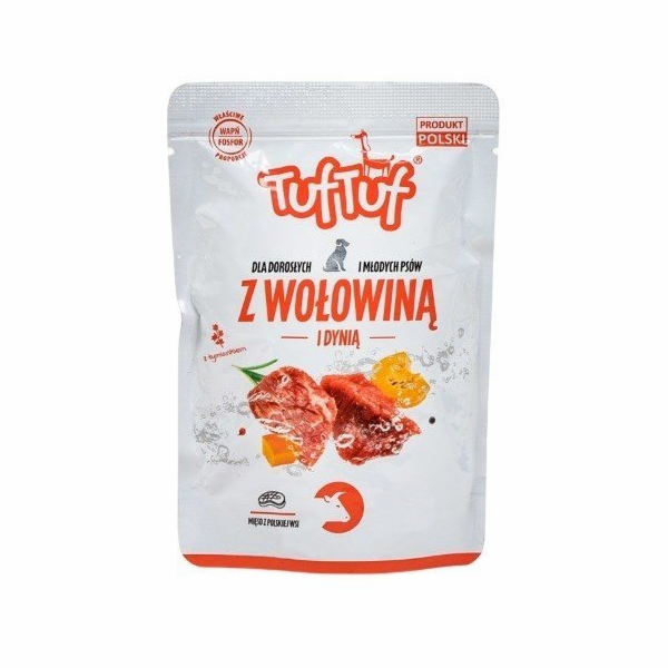 TUF TUF Beef with pumpkin - vlhké krmivo pro psy - 300g