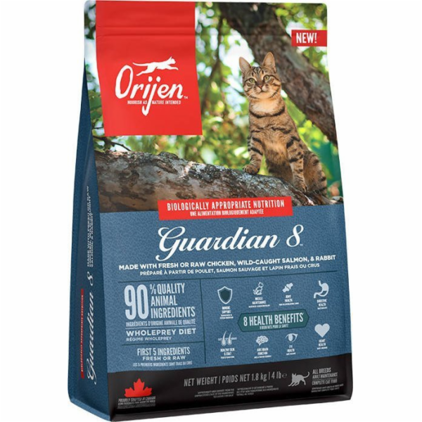 ORIJEN Guardian 8 - suché krmivo pro kočky -  1,8 kg