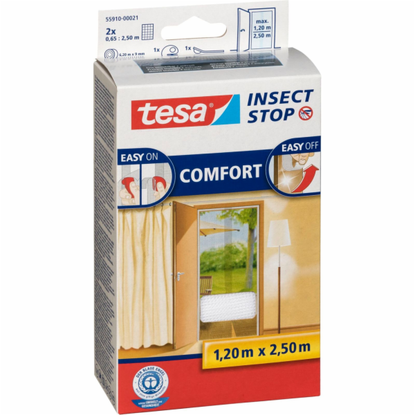 Tesa Insect Stop for doors 2 pcs. 0,65x2,20m white 55389