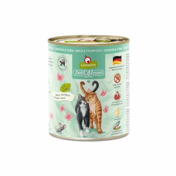 GRANATAPET DeliCATessen Venison and tuna - mokré krmivo p...