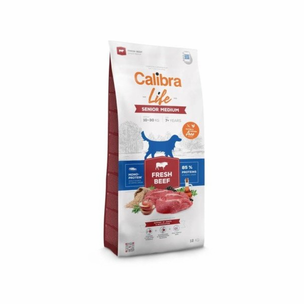 CALIBRA Life Senior Medium Fresh Beef - suché krmivo pro ...
