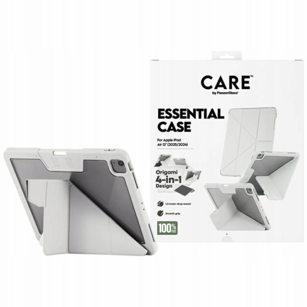CARE by PanzerGlass TPU Essential Case iPad Air 13 grey