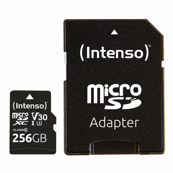 Intenso microSDXC          256GB C10 UHS-I Professional +...