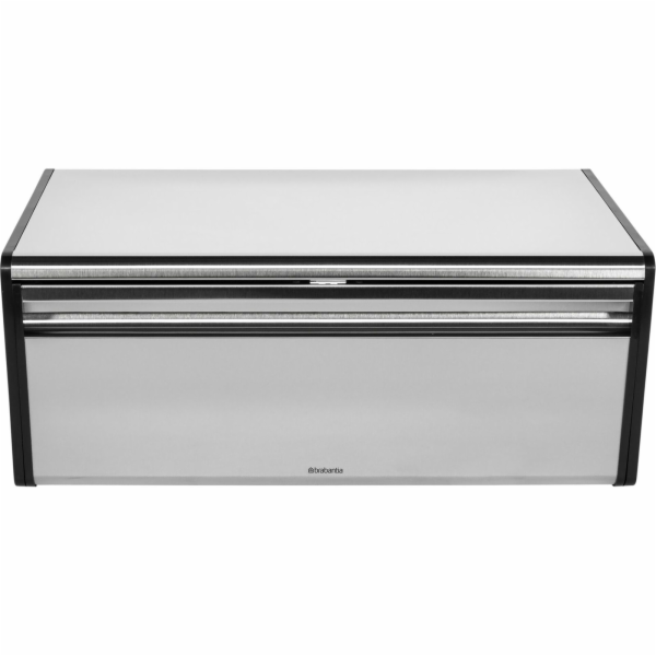 Brabantia&nbsp;Klappbrotkasten&nbsp;Front&nbsp;eckig,&nbsp;Stahl&nbsp;matt