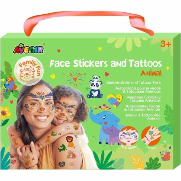 MG DYSTRYBUCJA Samolepky a tetování na tělo - Zvířata