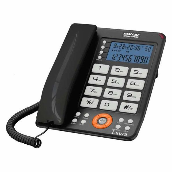 Mesmed Kabelový telefon Mescomp MT-816 Laura