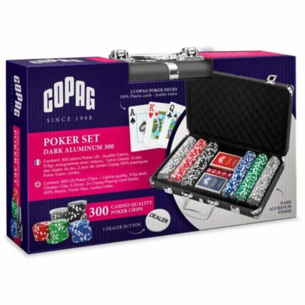 Cartamundi Pokerové žetony 300 kusů