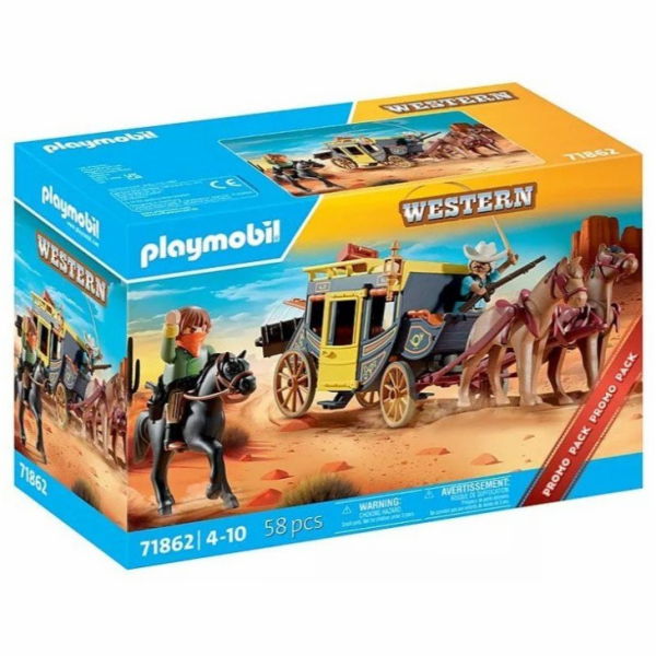 Playmobil 71862 Sada figurek Loupež dostavníku z Divokého...