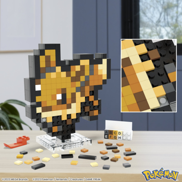 Mega Bloks Bloky MEGA Pokémon Pixel Eevee