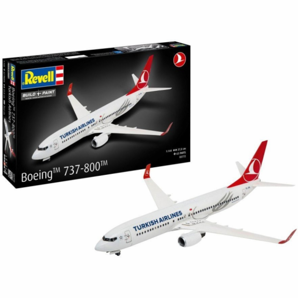 Revell Plastikový model Boeingu 737-800 společnosti Turki...
