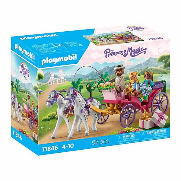 Playmobil Sada figurek princezny Magic: Jeďte s princezno...