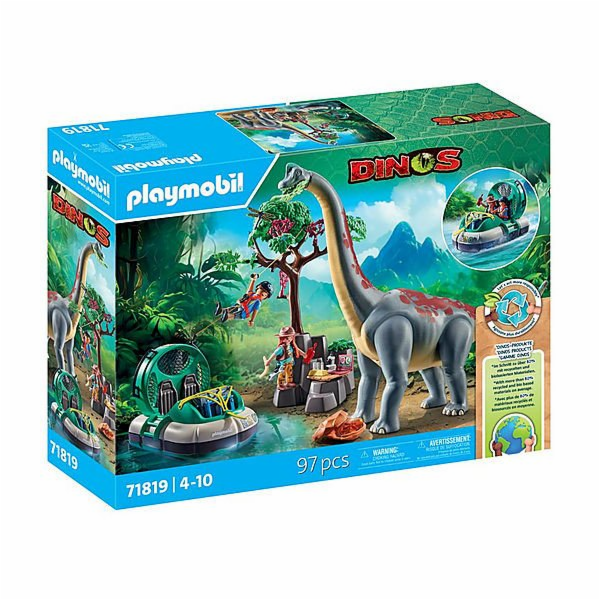 Playmobil Sada figurek dinosaurů 71819 Brachiosaurus s vz...