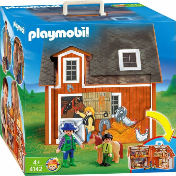 Playmobil Sada figurek 4142 Moje přenosná farma
