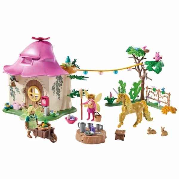 Playmobil 71838 PLAYMOBIL Feenzuhause mit Goldeinhorn und...
