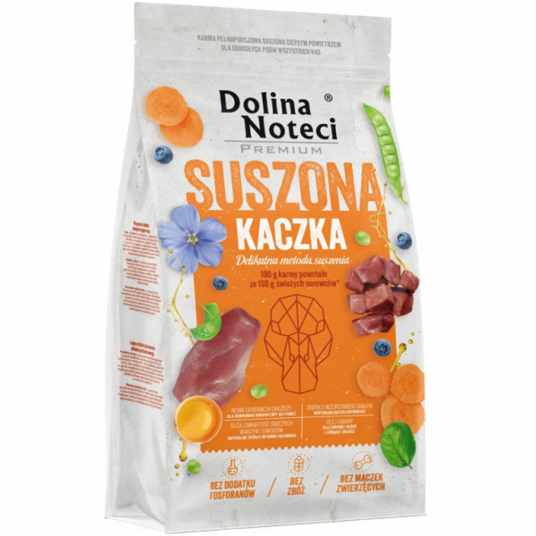 DOLINA NOTECI Premium Dried Duck - sušené krmivo pro psy ...