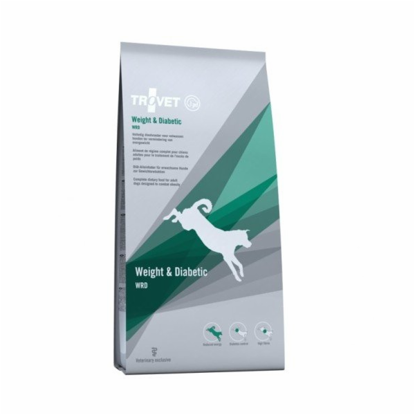 TROVET Weight & Diabetic WRD Chicken - suché krmivo pro p...
