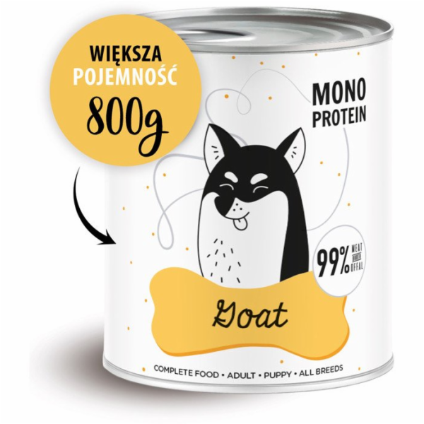 PAKA ZWIERZAKA Pepe Goat - vlhké krmivo pro psy - 800g