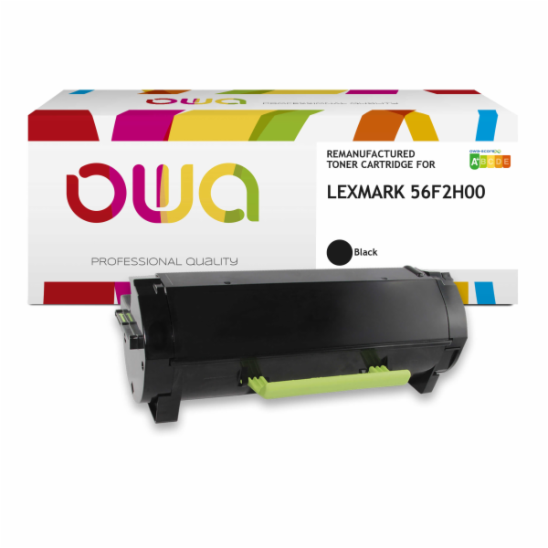 OWA Armor toner kompatibilní s Lexmark 56F2H00, černá/bla...
