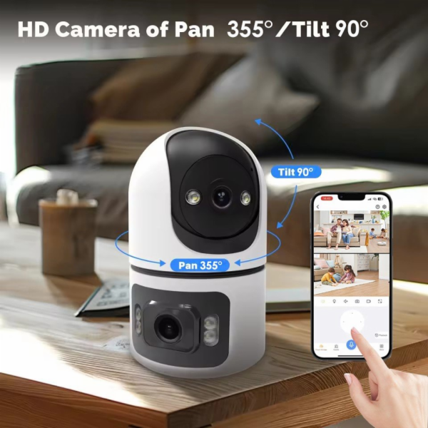 IMMAX NEO LITE SMART Security vnitřní kamera DOUBLE, duál...