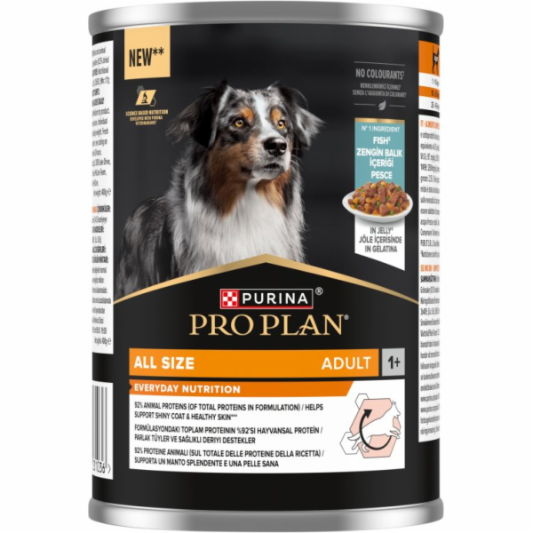 PURINA Pro Plan Everyday nutrition All size Adult Fish in...