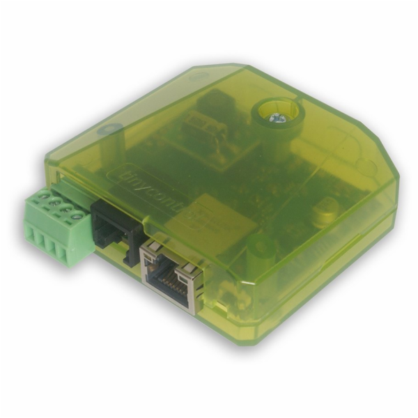 TINYCONTROL LK4mini Modbus + I2C/1-Wire + držák na DIN lištu