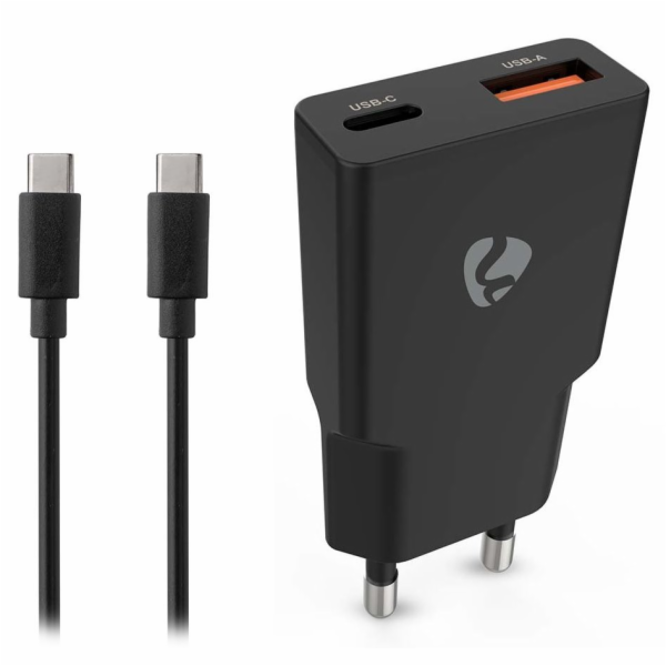 NEDIS síťová nabíječka/ 20 W/ PD 3.0/ rychlé nabíjení/ 1....