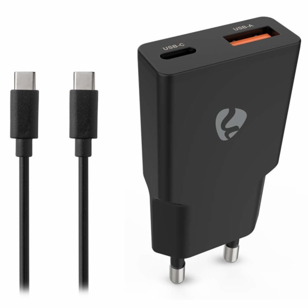 NEDIS síťová nabíječka/ 30 W/ PD 3.0/ rychlé nabíjení/ 1....