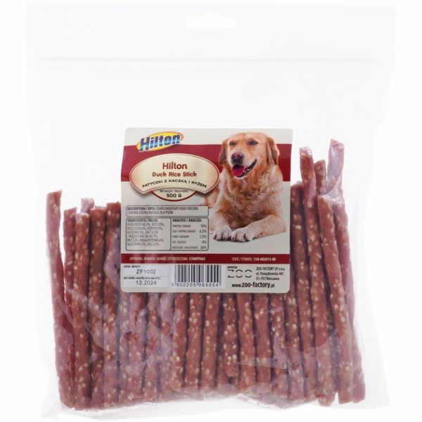 HILTON Duck rice stick - dog chew - 500