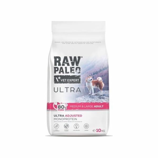 VETEXPERT Raw Paleo Ultra Mono Pork Medium & Large Adult ...