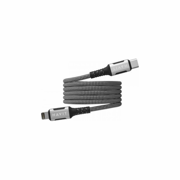 Havit CB6298 - Magnetický kabel USB typu C-Lightning, 1 m...