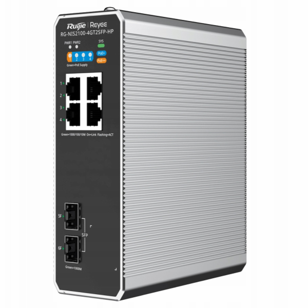 Ruijie Networks RG-NIS2100 Managed L2 Gigabit Ethernet (1...
