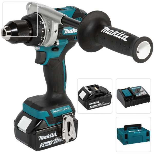 Makita  DDF492RTJ  Cordless Drill Driver 18V