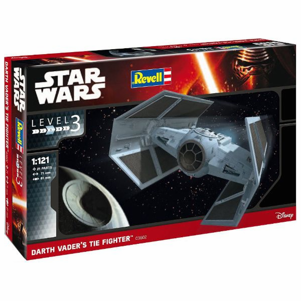 Revell Plastikový model stíhačky Dath Vaderů ze Star Wars