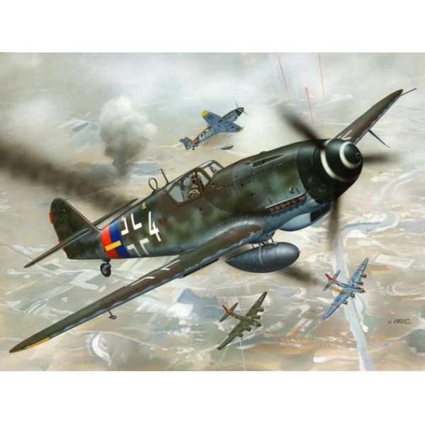 Revell Plastikový model Messerschmittu Bf 109 G-10