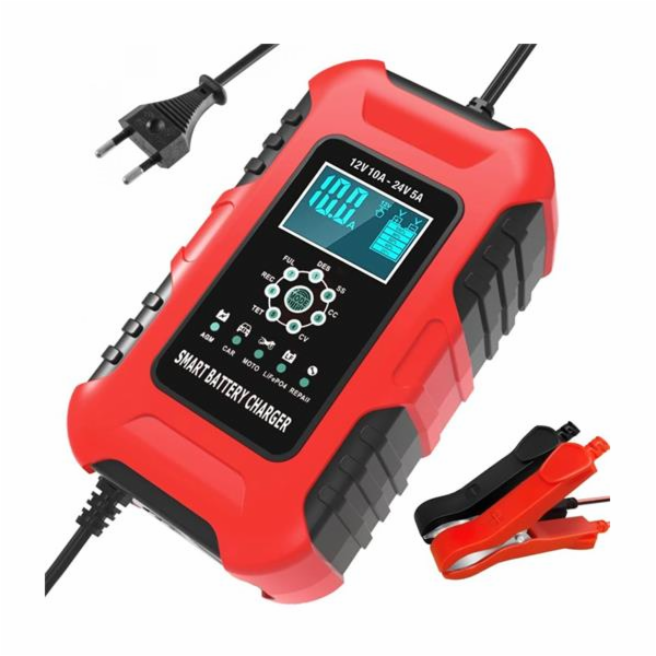 Nabíječka Carspa CFG12/24-10 pro olověné a LiFePO4 baterie