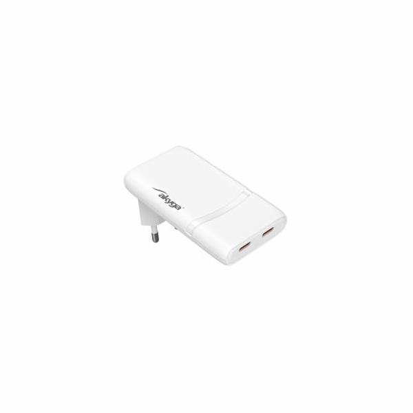 Akyga USB Nabíječka AK-CH-32 2x USB-C PD 5-20V / max. 3.2...
