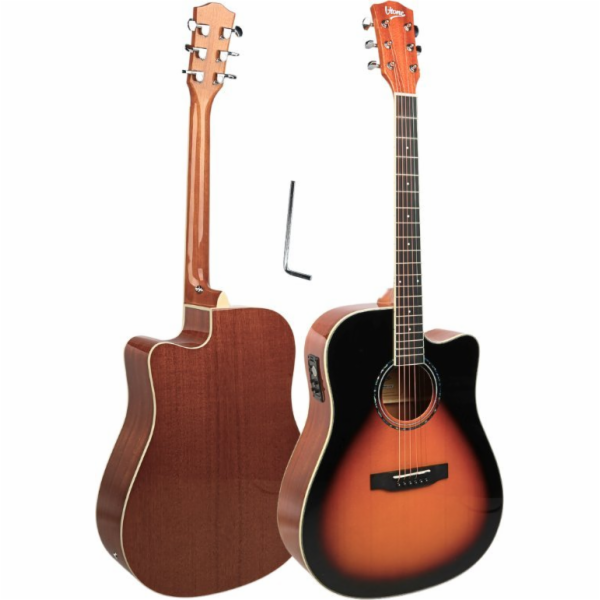 V-TONE VEAG1 CE VS - elektroakustická kytara 4/4, Vintage...